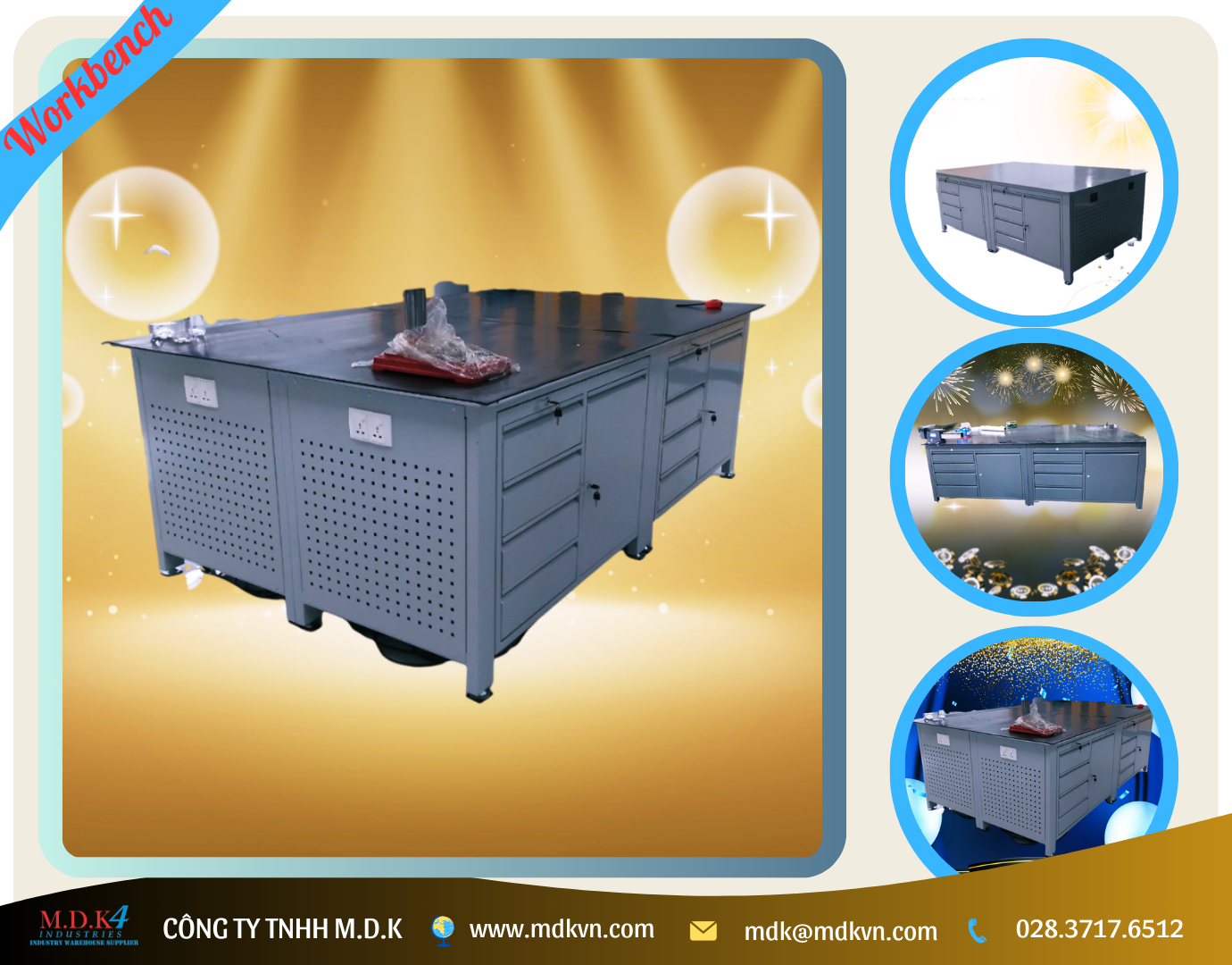 Bàn thao tác / workbench MDK4-025